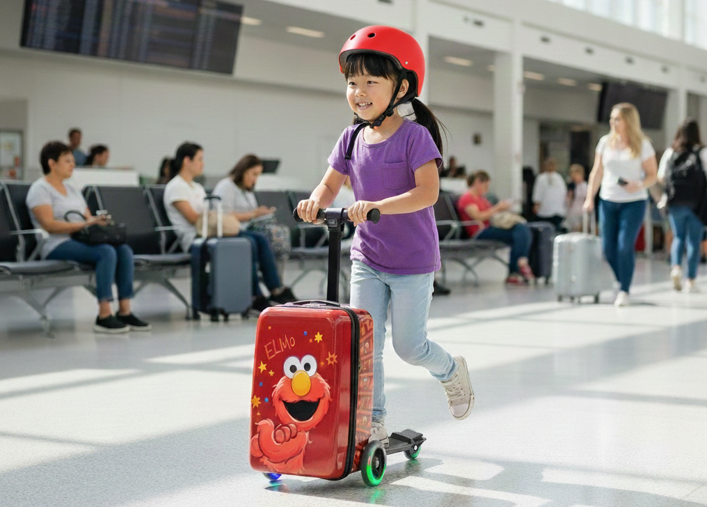 Safety First: What to Look for in Kids’ Ride-On Suitcases and Scooter Luggage