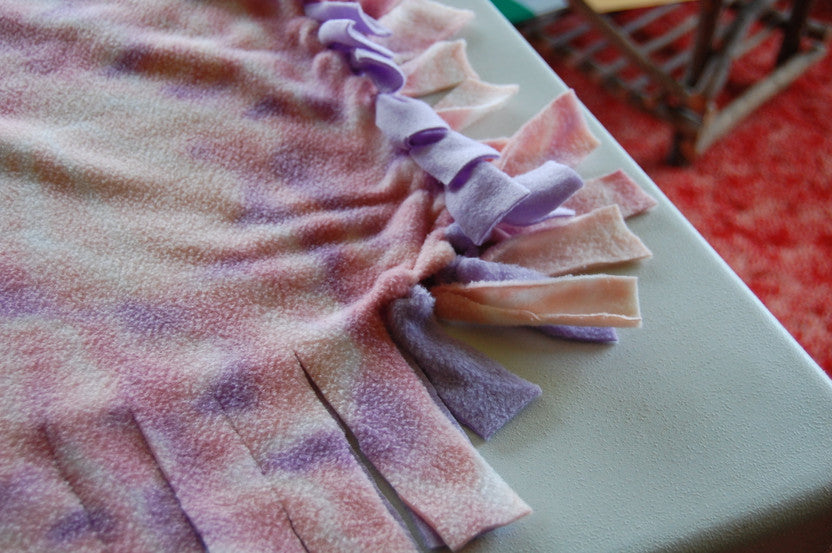 Creating Warm Memories: Making Tie Blankets with Your Kids