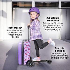 Abby Cadabby 4-in-1 Detachable Scooter Luggage