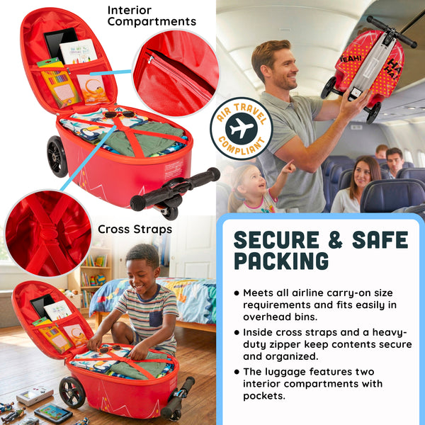 Sesame Street Elmo Pack N' Go Scooter