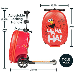 Sesame Street Elmo Pack N' Go Scooter