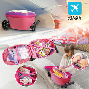 Llama Kids Carry-On Scooter Luggage