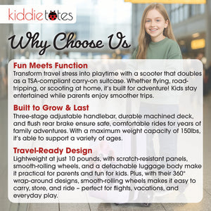 Monster Truck 4-in-1 Detachable Scooter Luggage