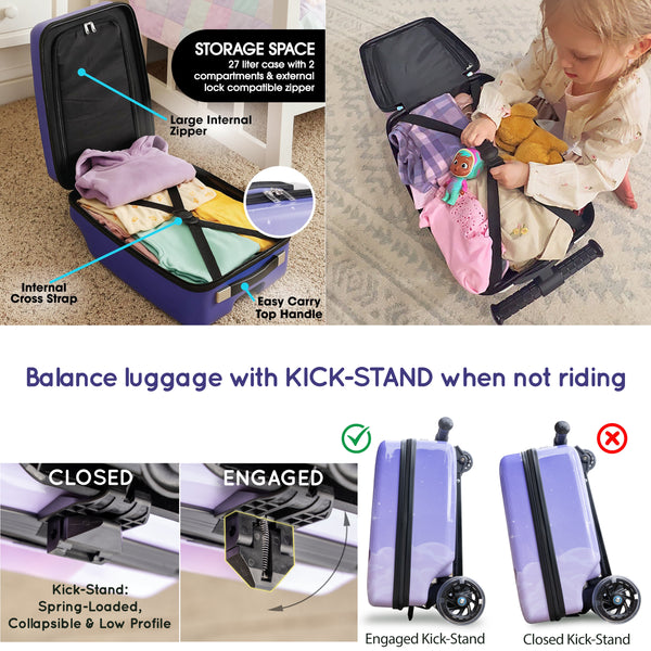 Unicorn Detachable Scooter Luggage