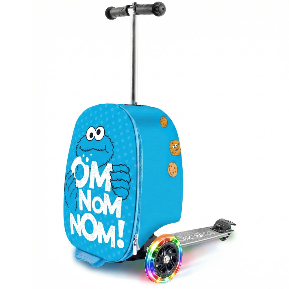 Sesame Street Cookie Monster Pack N' Go Scooter