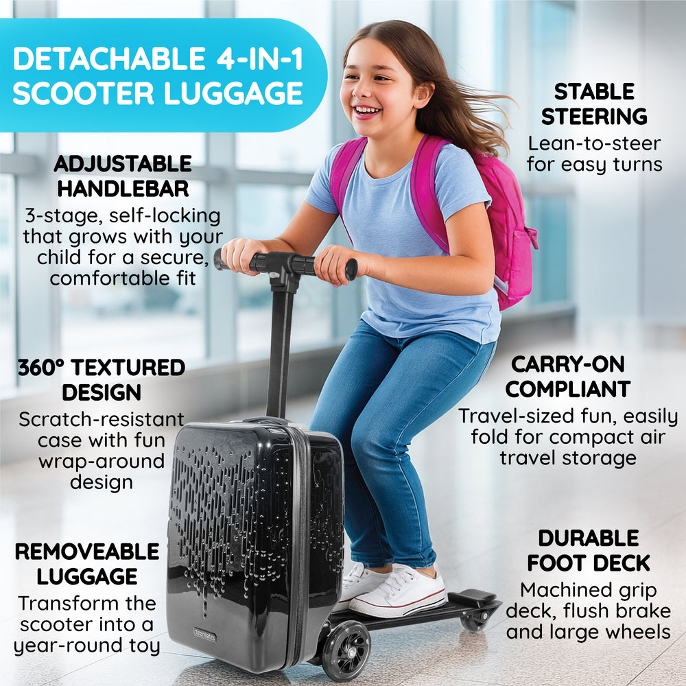 Drip 4-in-1 Detachable Scooter Luggage