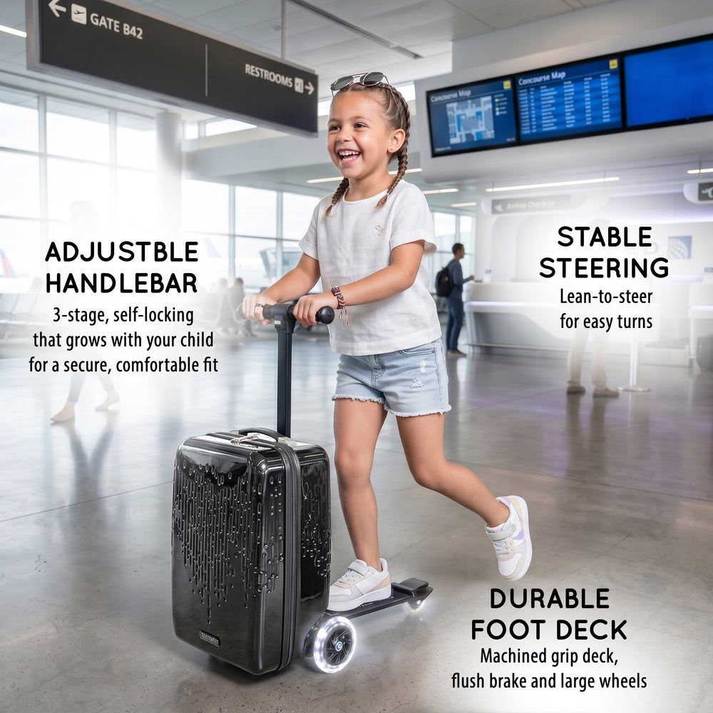 Drip Detachable Scooter Luggage