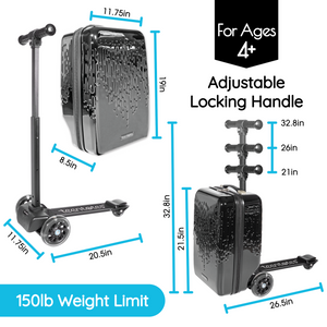 Drip Detachable Scooter Luggage