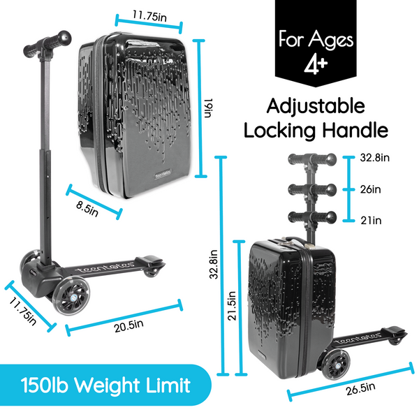 Drip Detachable Scooter Luggage